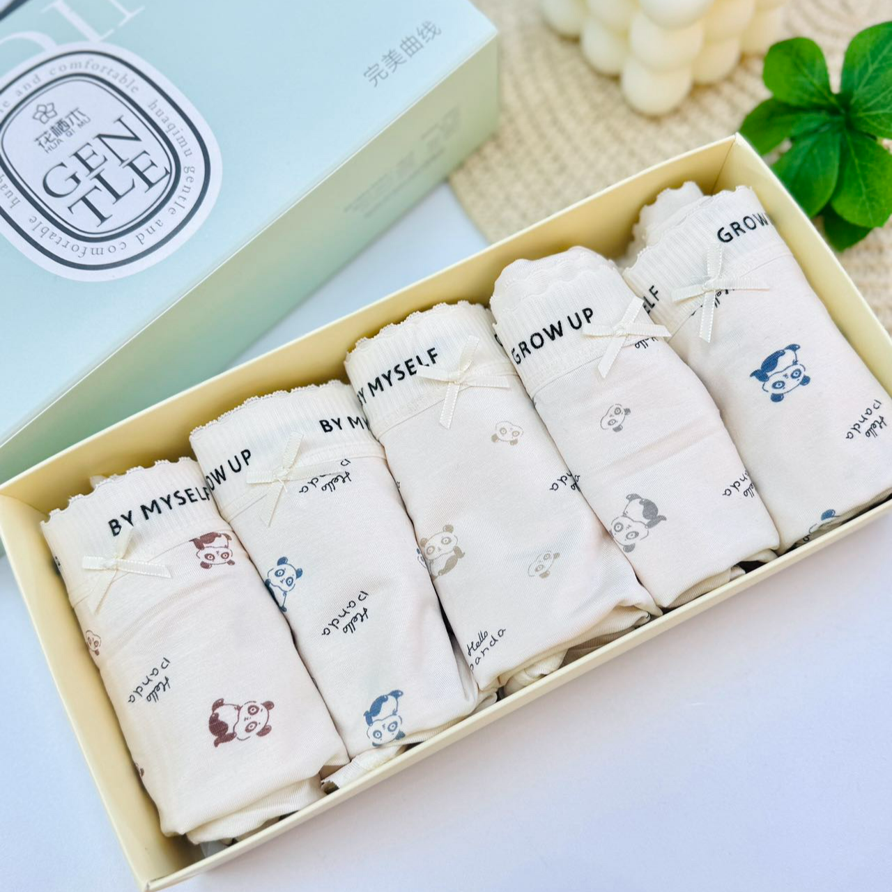 xiaom~花栖木女款卡通三角内裤66041