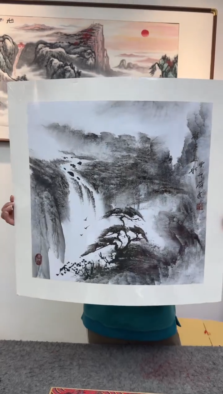 【闪购商品】书法4-刘臣-斗方托底作品