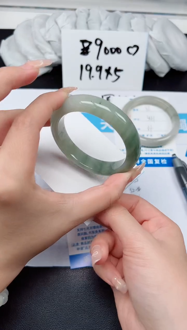 【闪购商品】石英质玉手镯未镶嵌G58-54.5