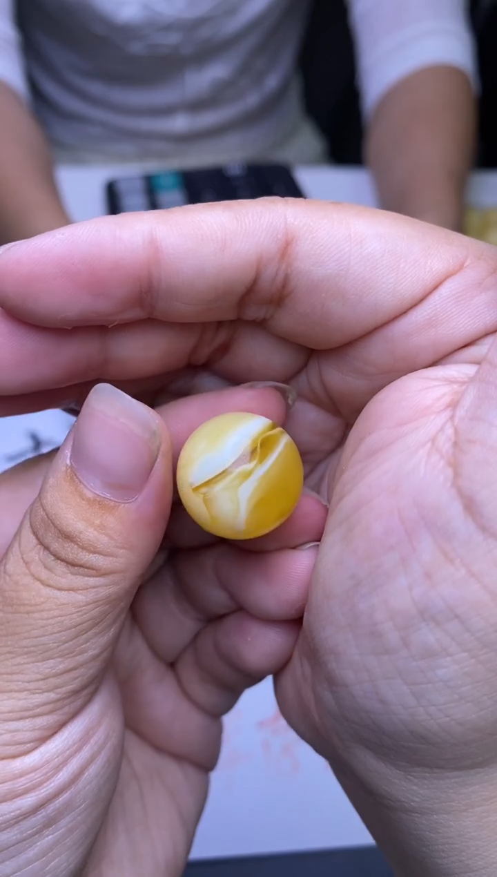 裸石琥珀未镶嵌大小姐珠宝严选56