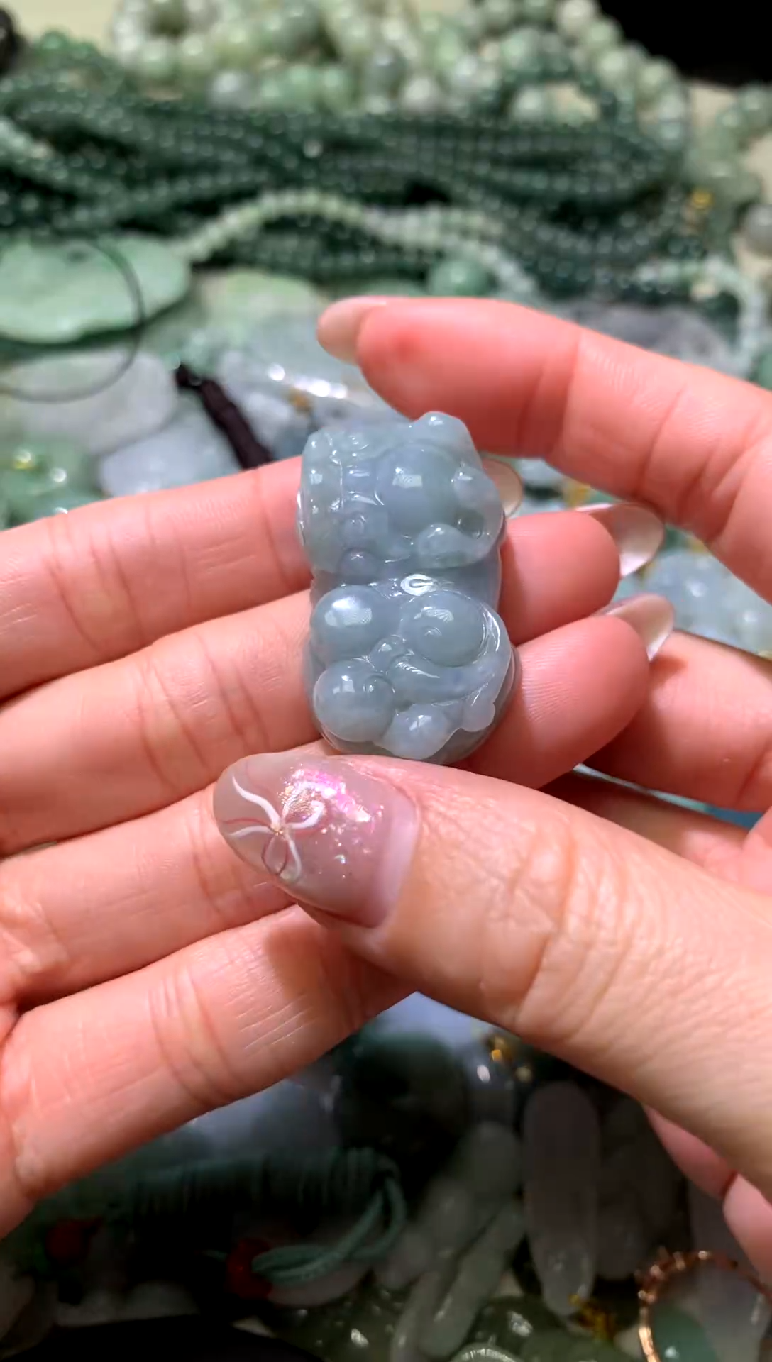 吊坠(不含链)未镶嵌翡翠1