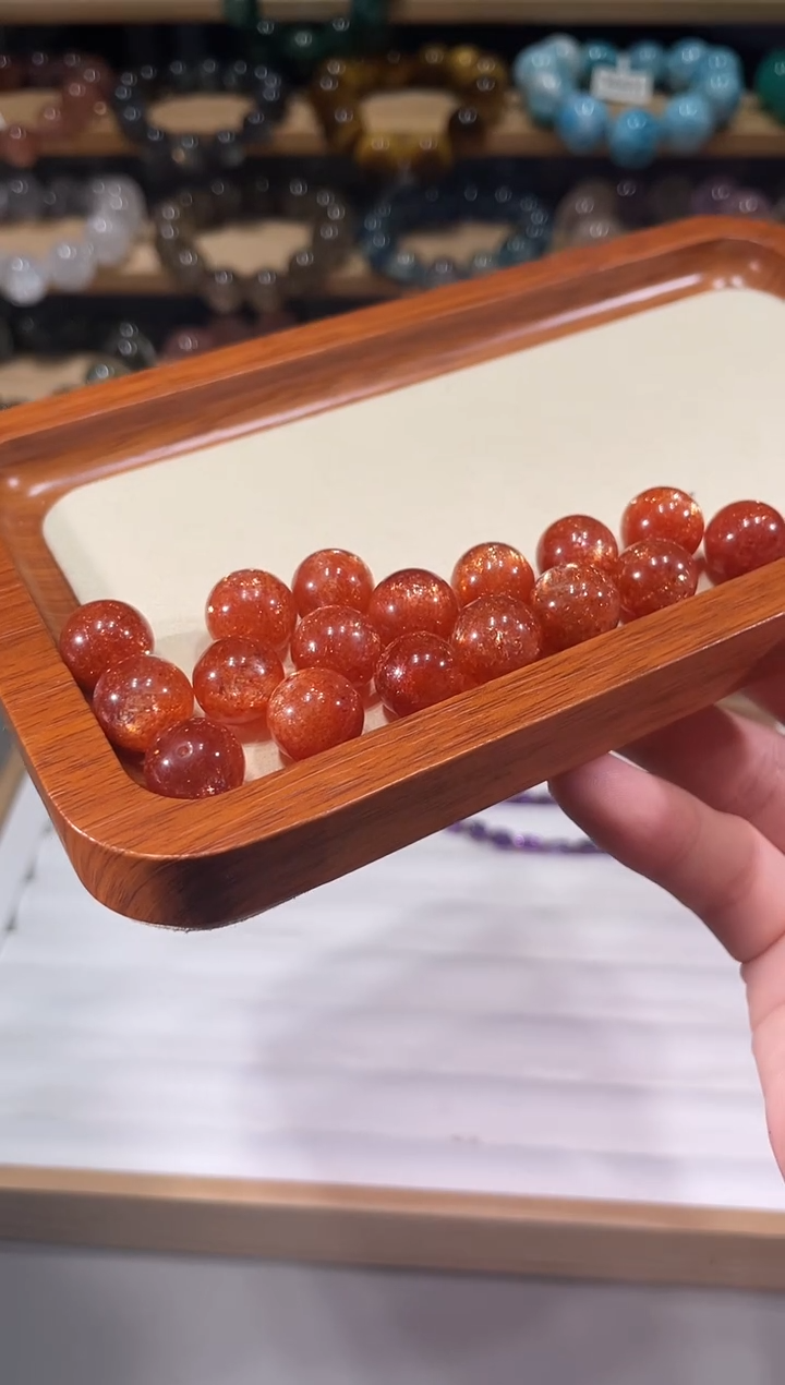 未镶嵌手链长石A296金太阳单珠多样性发一