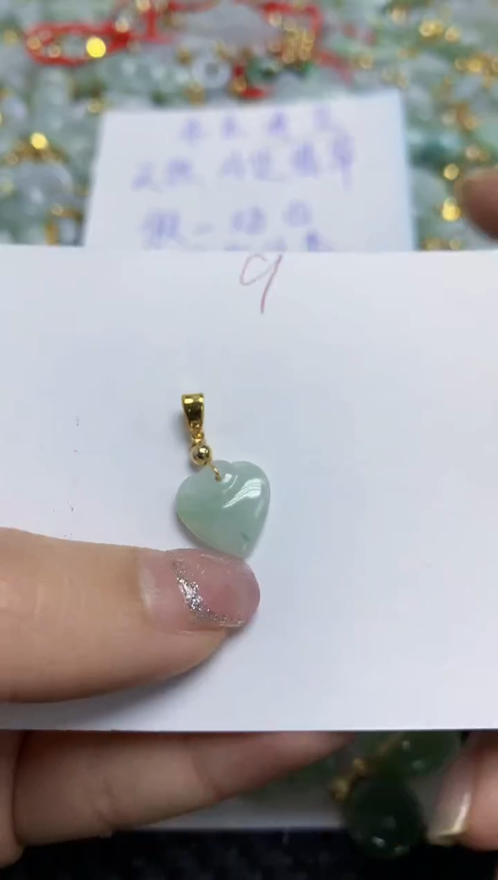 【闪购商品】翡翠颈饰合金天然A货翡翠