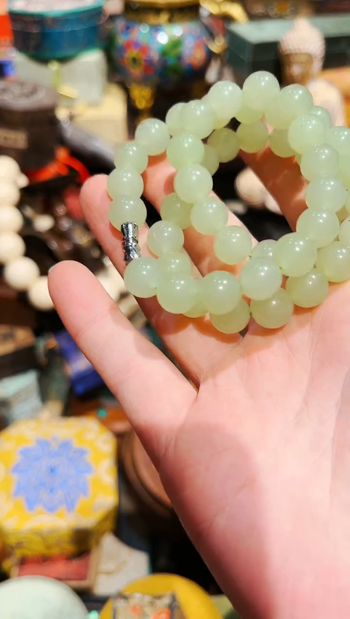 【闪购商品】和田玉颈饰未镶嵌七七专属精品链接E48