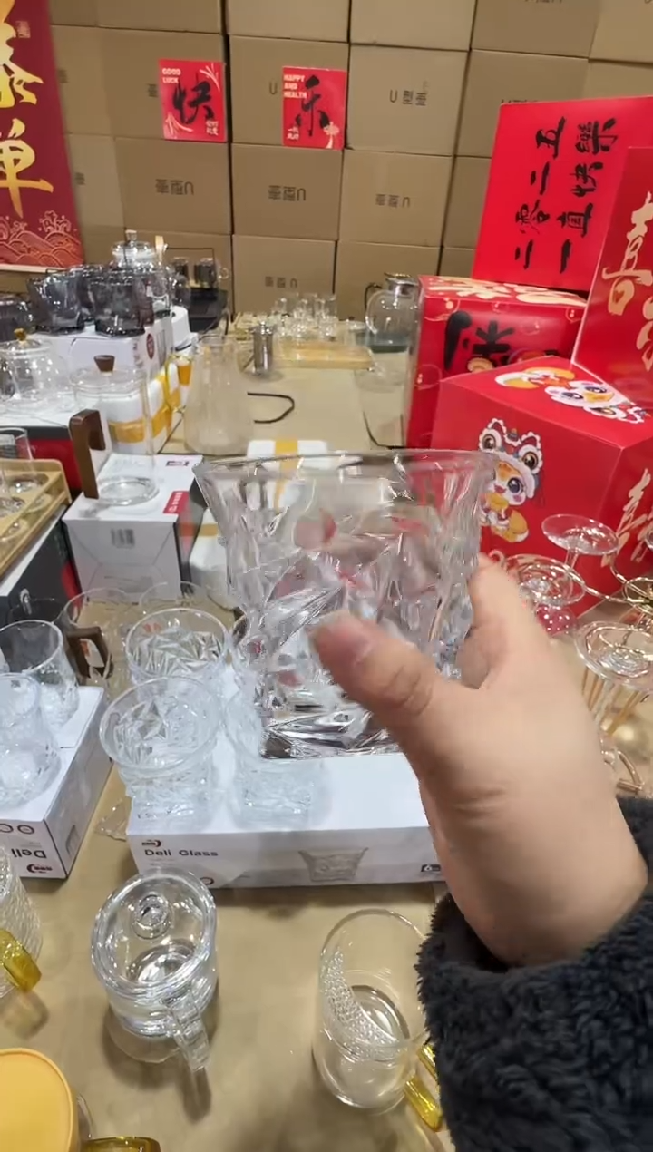 【闪购商品】水晶玻璃无盖款青苹果闪购价*6