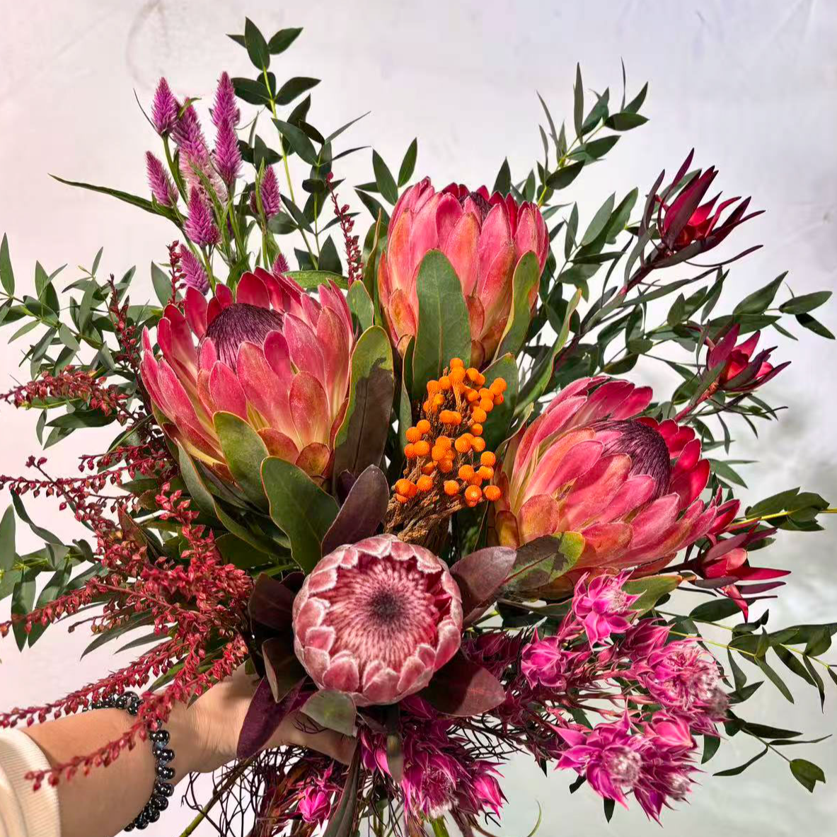 【怦然心动】南非进口花塞尔维亚公主花花束