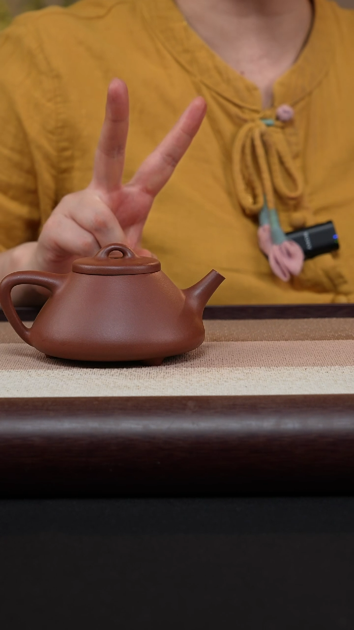 【闪购商品】紫砂茶壶底槽清-子冶石瓢MH-1809