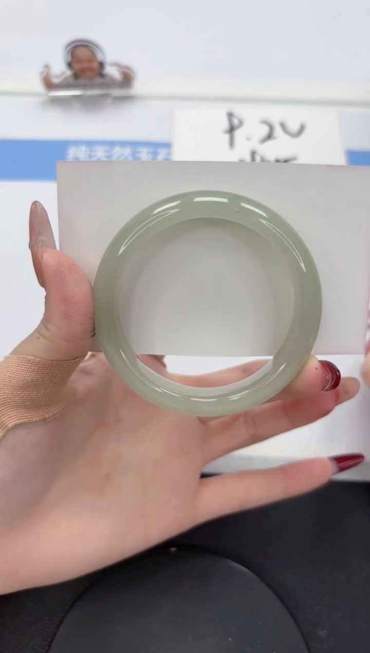 【闪购商品】石英质玉手镯未镶嵌A236-54.6