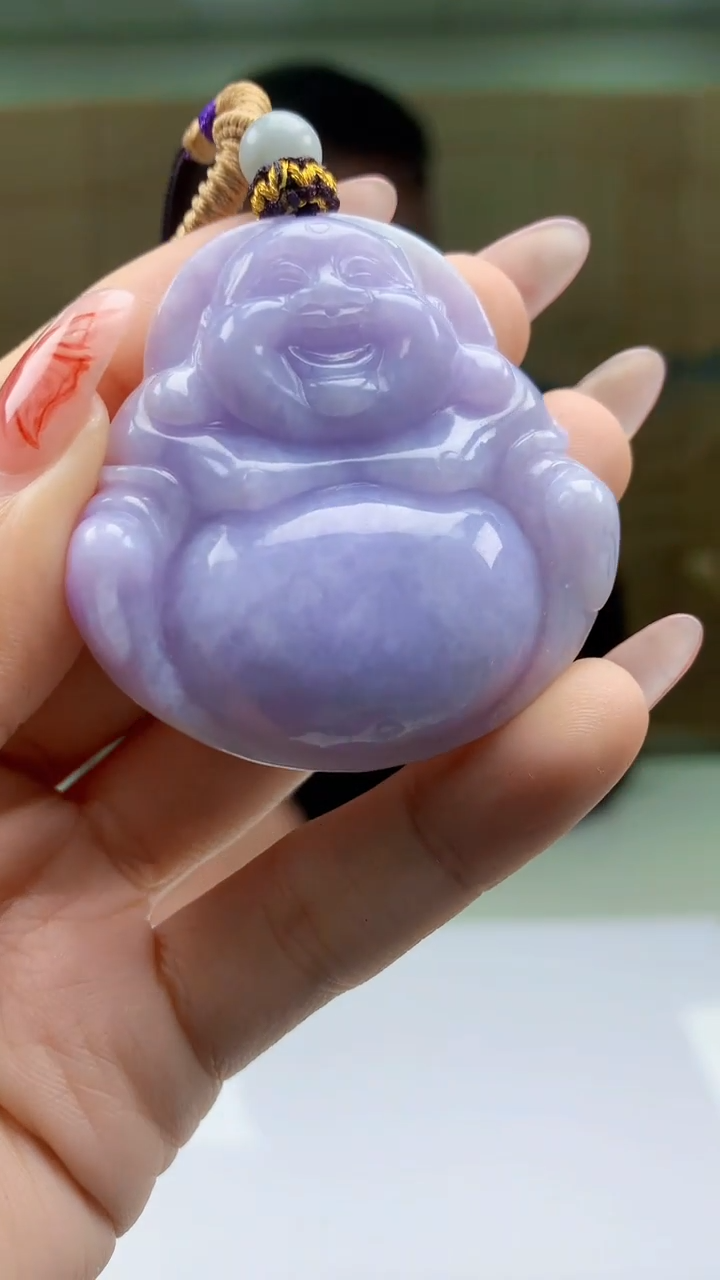 【闪购商品】定制翡翠未镶嵌4969ty-毛货挂件89