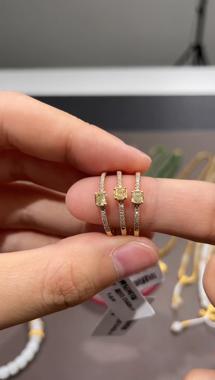 【闪购商品】钻石戒指18K金镶嵌TA0219-1620-601/多样性发