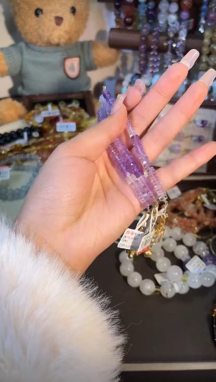 未镶嵌手串水晶k827多样性发货一件