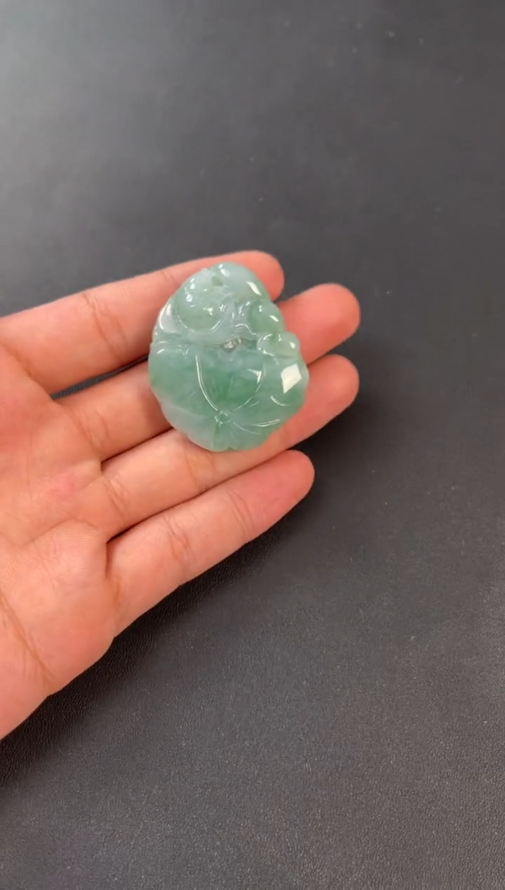 【闪购商品】翡翠吊坠(不含链)未镶嵌翡翠吊坠YPFC-076