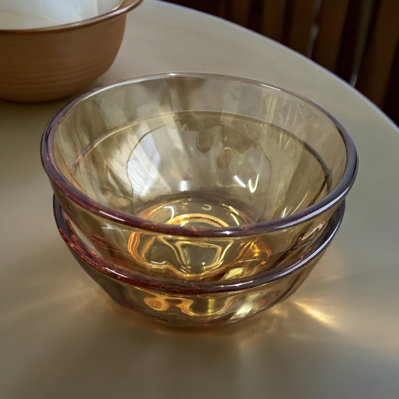 出美，JX小碗2只，口径10cm✖️6cm、家用耐热米饭碗