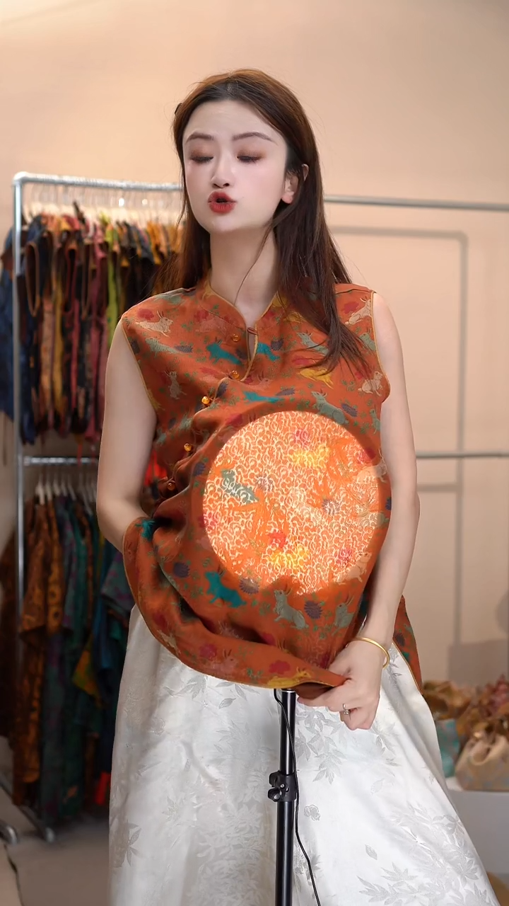 清仓不退不换君子纤桑蚕丝女装香云纱