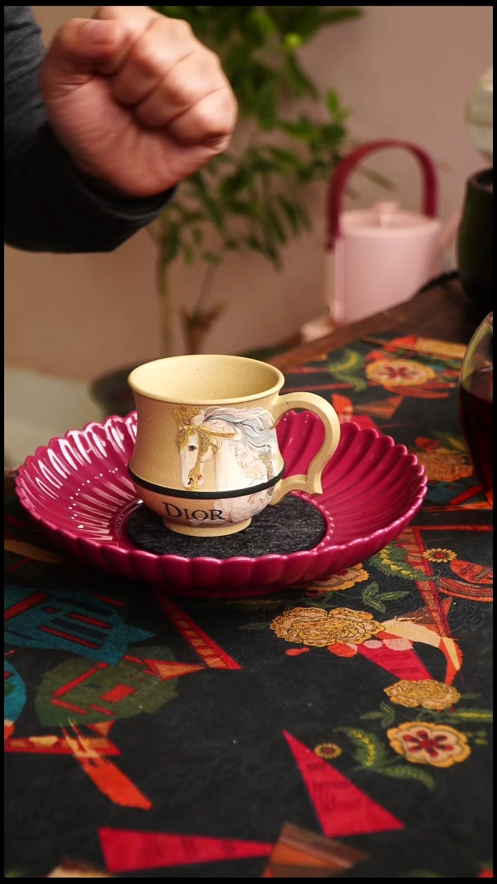 茶壶紫砂@*马年主人杯咖啡杯