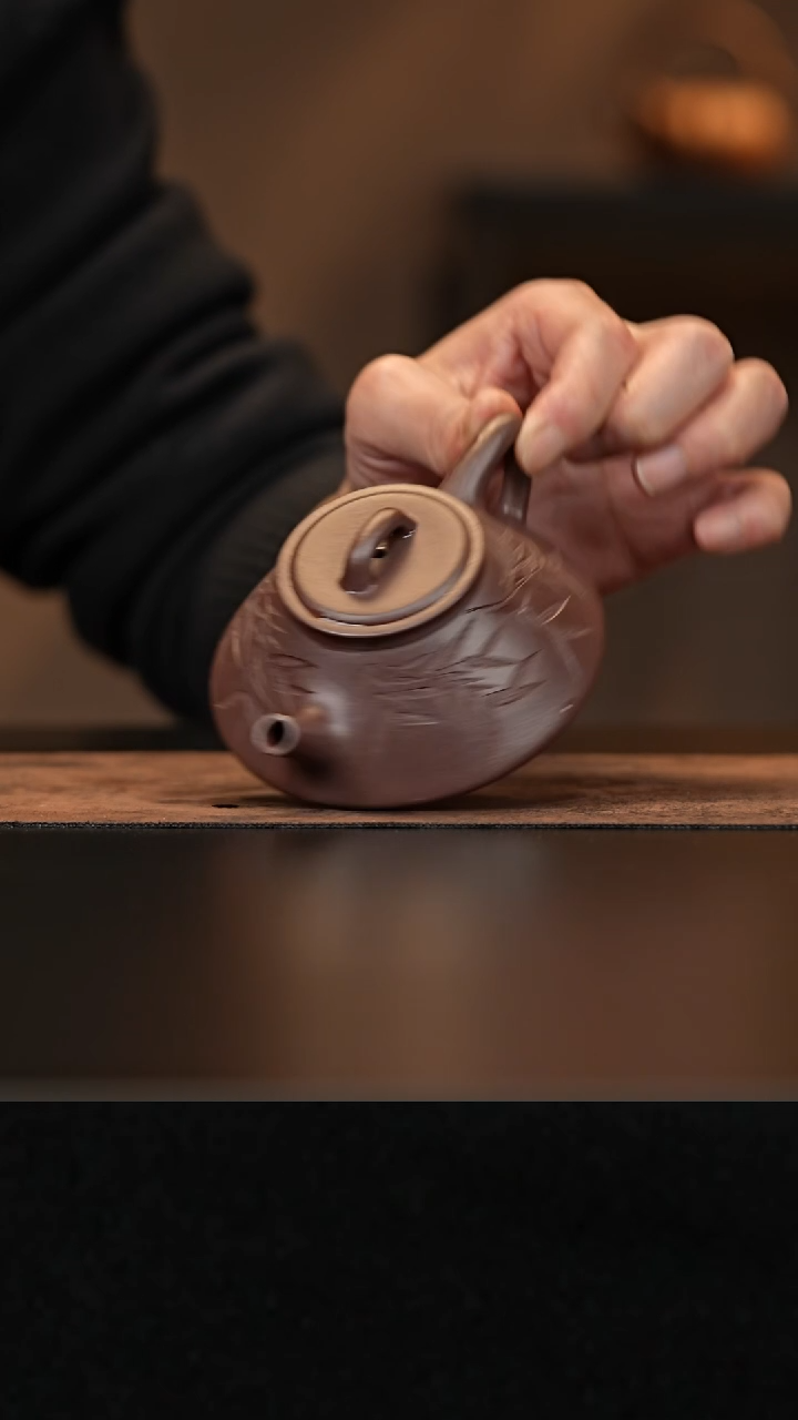 【闪购商品】紫砂茶壶允禾斋zcpp 紫泥 客瓢 150cc