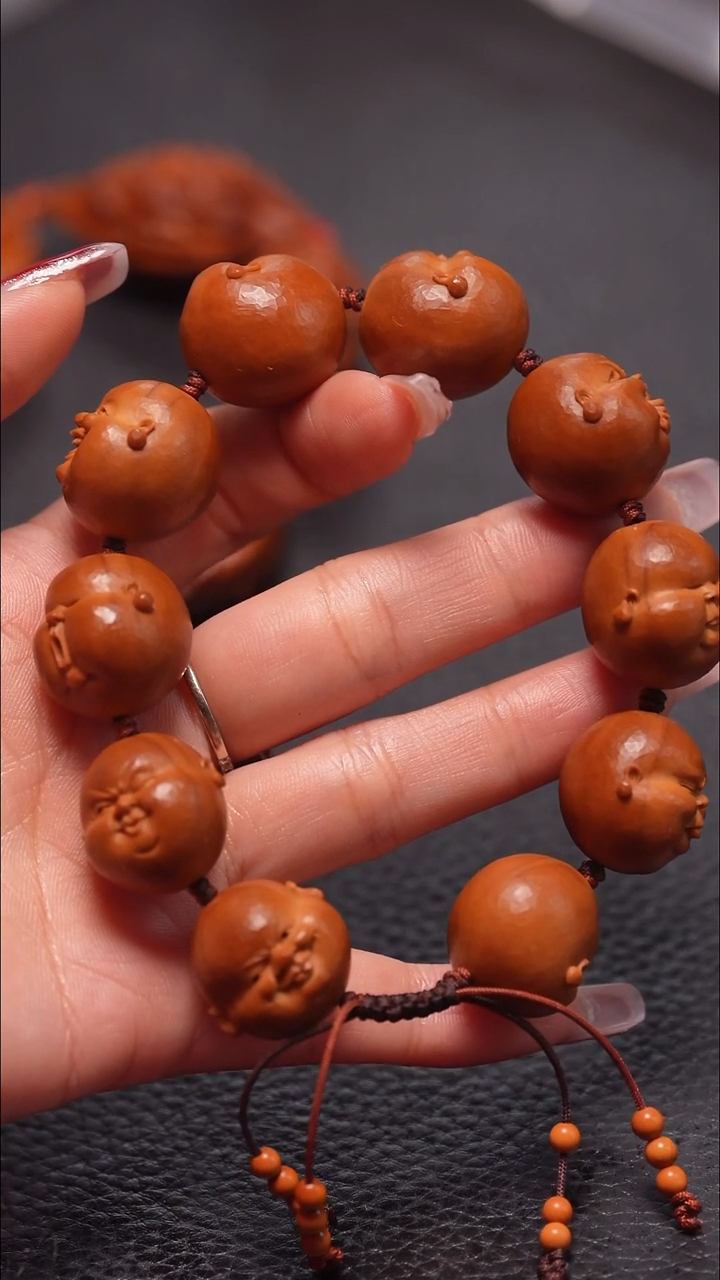 手串橄榄核2.1/铁核钻面百态