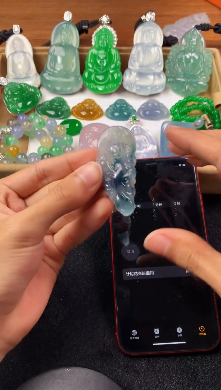 定制翡翠未镶嵌PA毛货不退不换