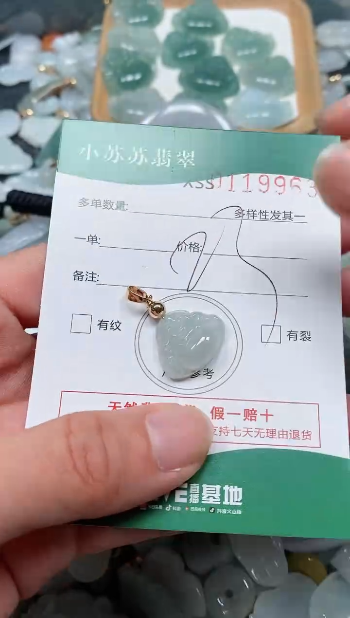 【闪购商品】翡翠颈饰未镶嵌闪购商品0119963