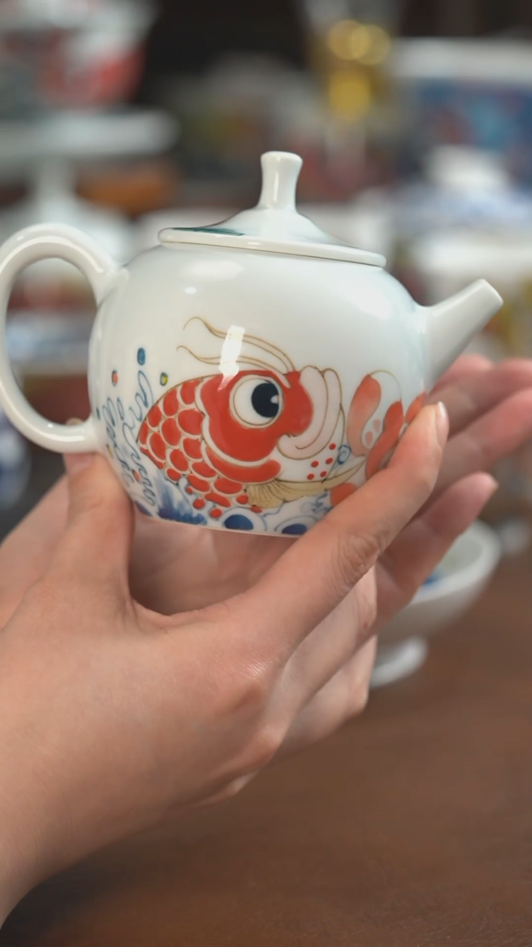 【闪购商品】昨明  陶瓷 （活动福利价）莲年有鱼壶