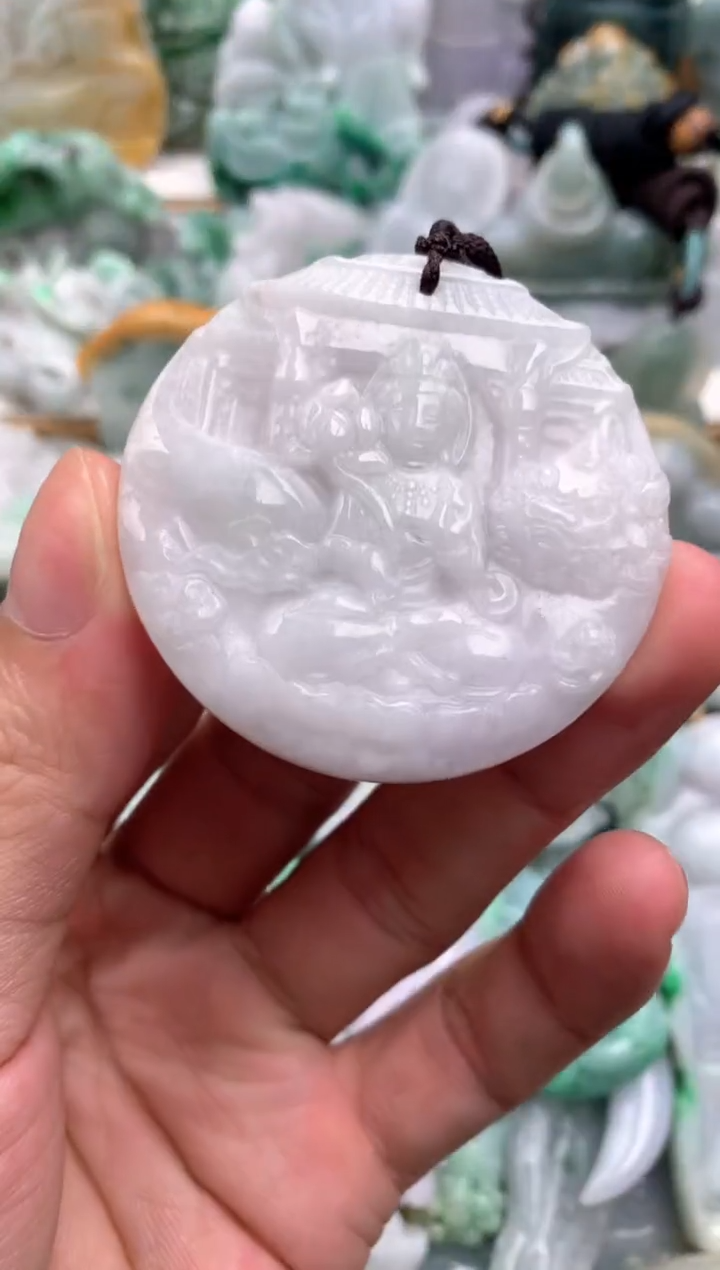 吊坠(不含链)未镶嵌翡翠1