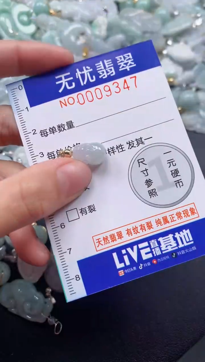 颈饰未镶嵌翡翠9347