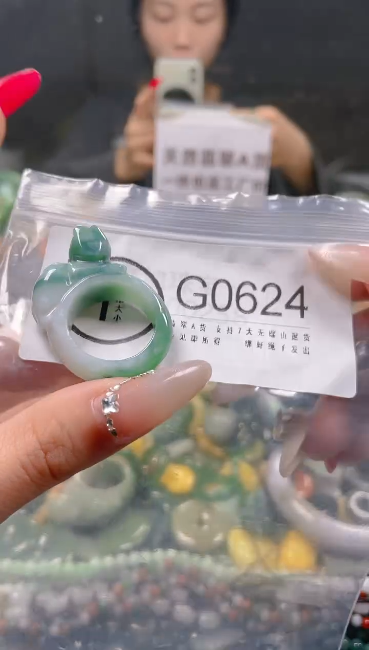【闪购商品】翡翠颈饰未镶嵌20/G/翡翠A货一图一物