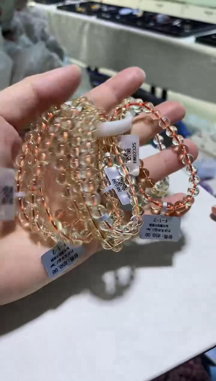 【闪购商品】水晶手串未镶嵌多样性发1