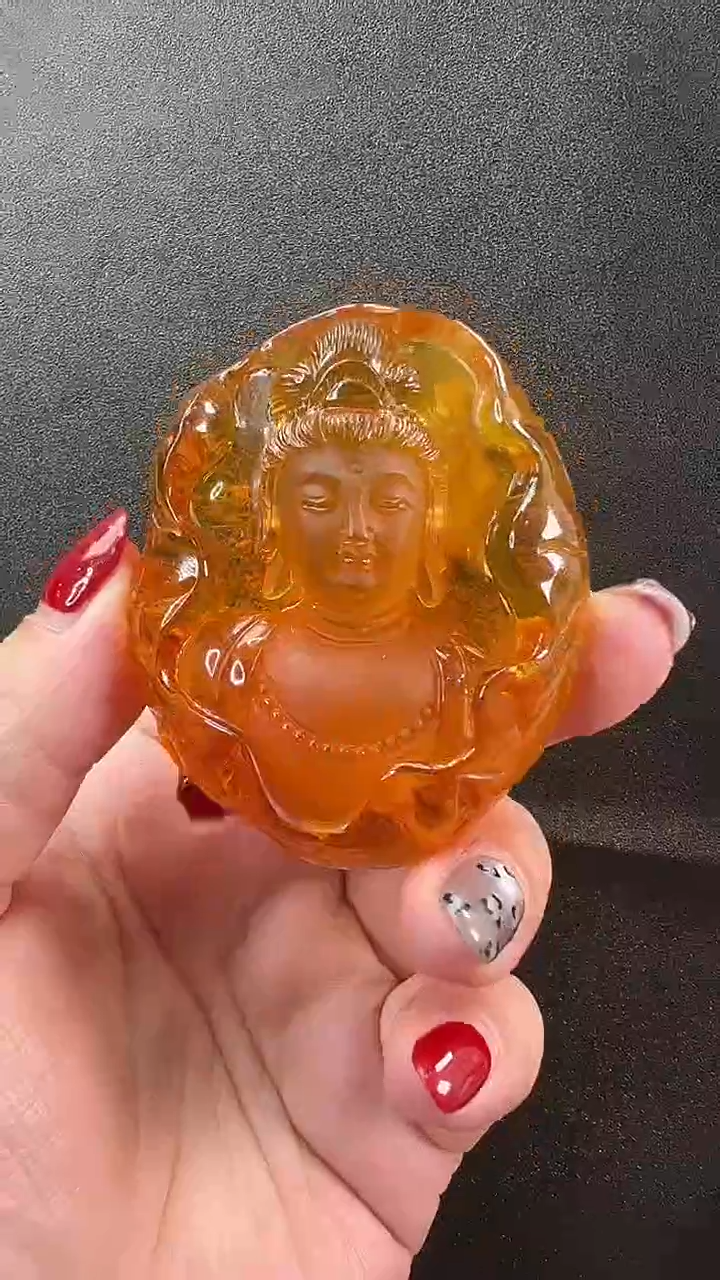 【闪购商品】琥珀颈饰未镶嵌吊坠