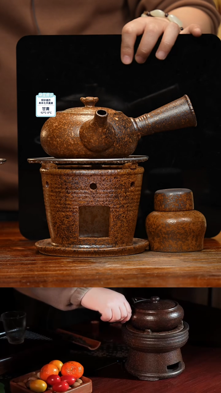 【闪购商品】紫砂茶壶八戒茶器-古法柴烧