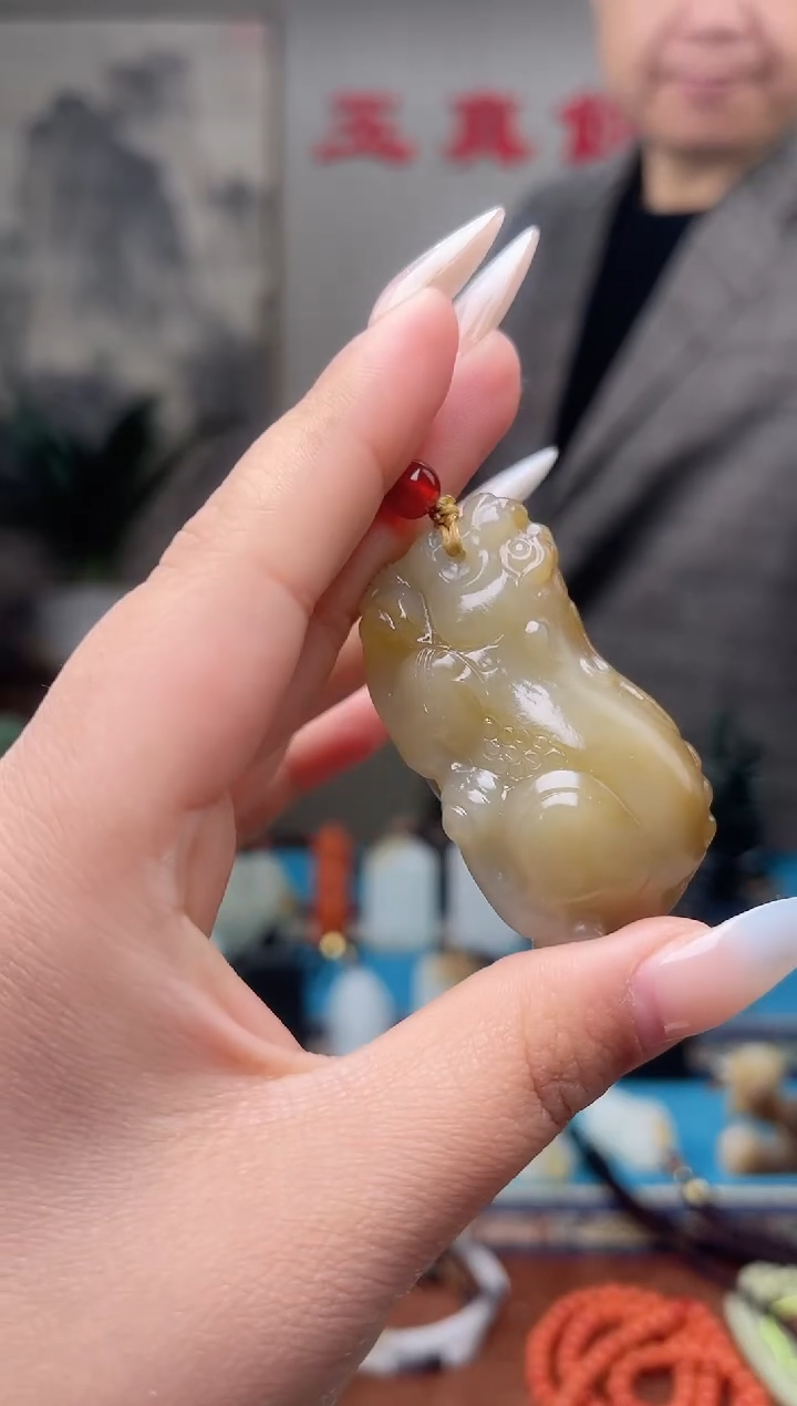 【闪购商品】和田玉挂件未镶嵌1