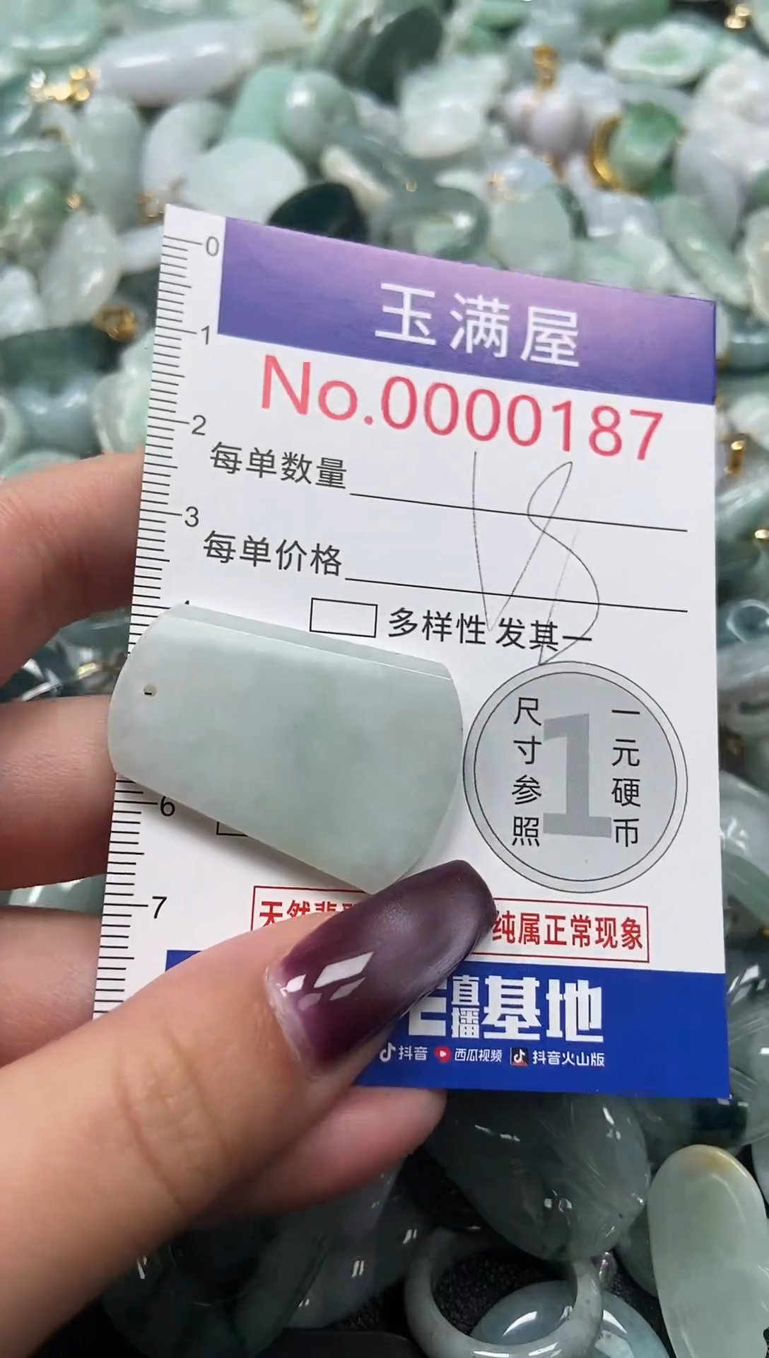 颈饰未镶嵌翡翠187