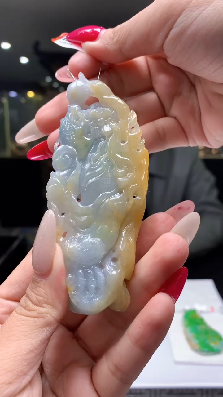 【闪购商品】定制翡翠未镶嵌1019xlj-毛货翡翠26