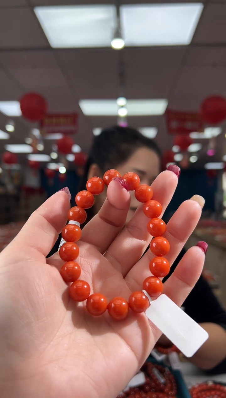 【闪购商品】南红玛瑙珠串未镶嵌多样发其一/11/HS9992320