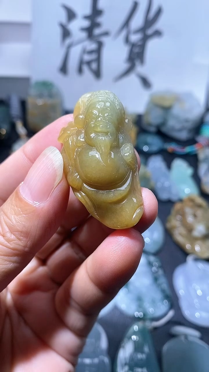吊坠(不含链)未镶嵌翡翠1