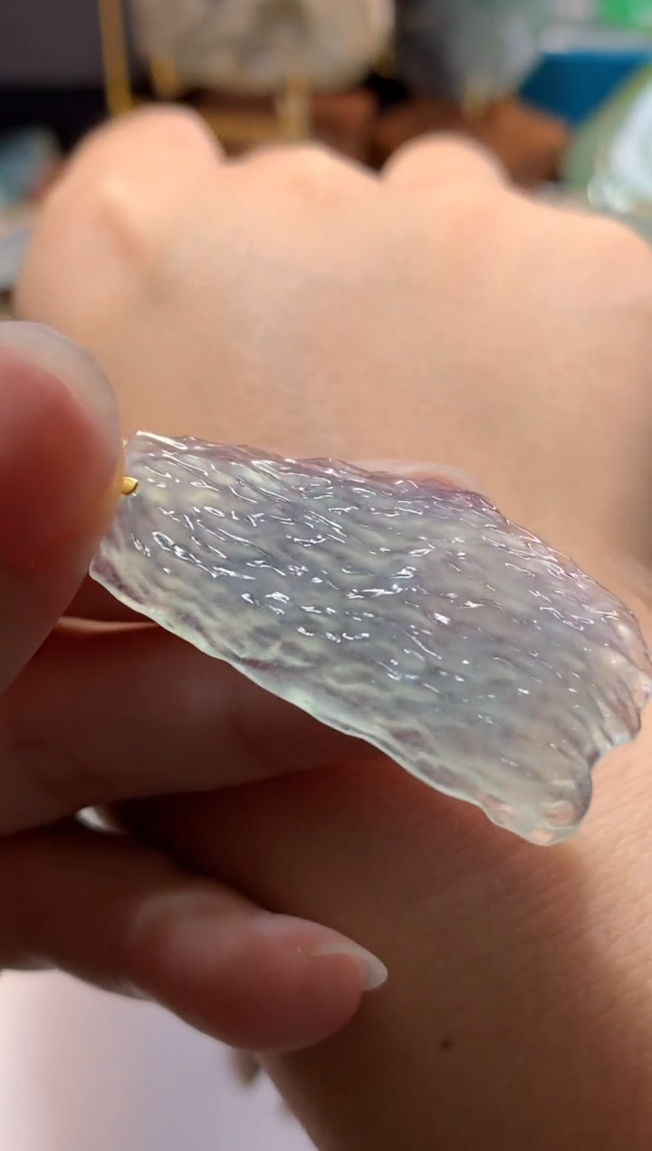 翡翠18K金镶嵌吊坠(不含链)吊坠