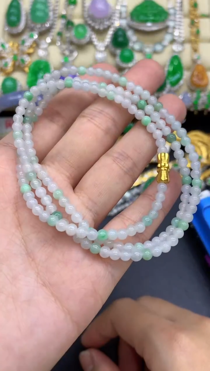 颈饰未镶嵌翡翠98-中国好珍宝