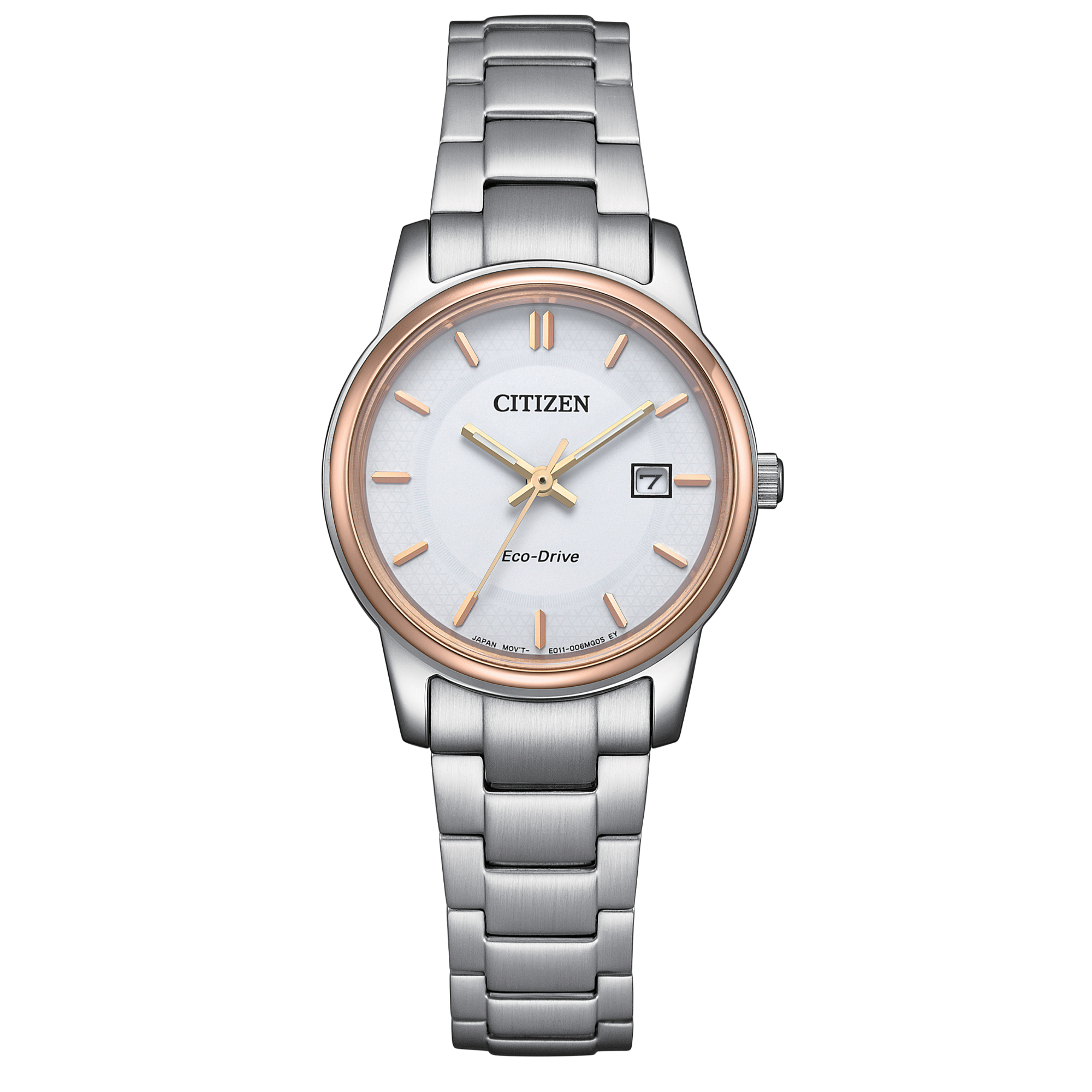 Citizen/西铁城原装时尚简约经典百搭女士光动能手表EW2319-71A