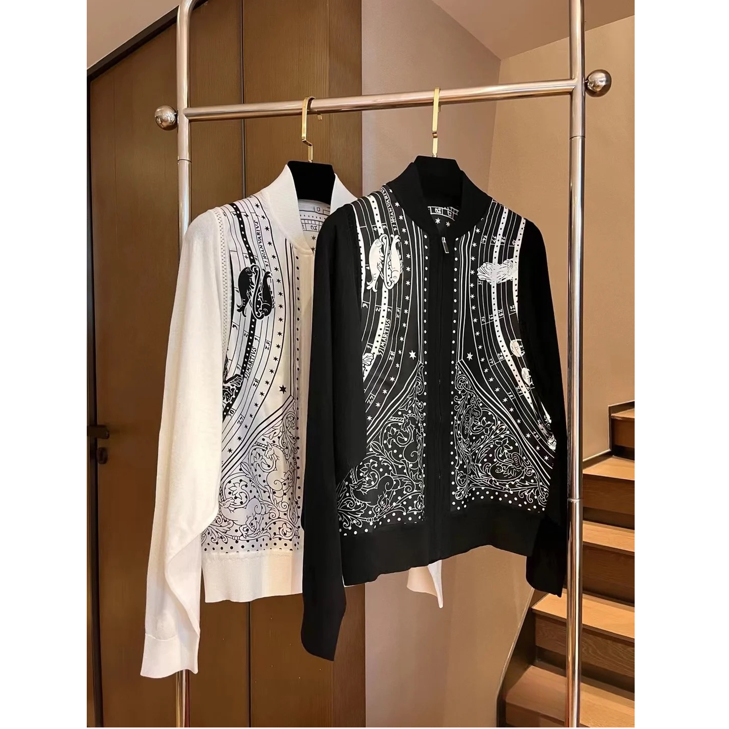 99新 Hermes/爱马仕 双双臻选/vv01557/爱马仕开衫/34