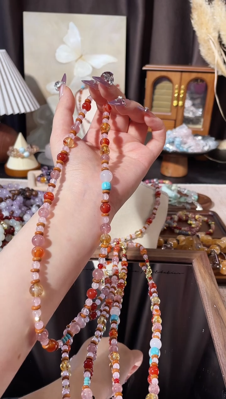 合金手链水晶a-2088