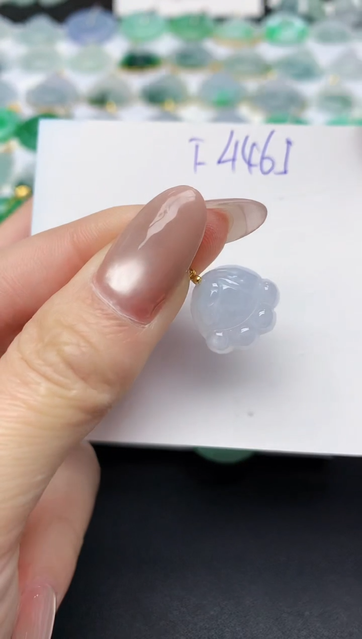 颈饰未镶嵌翡翠天然缅甸A货翡翠百元以上9元证书费自理