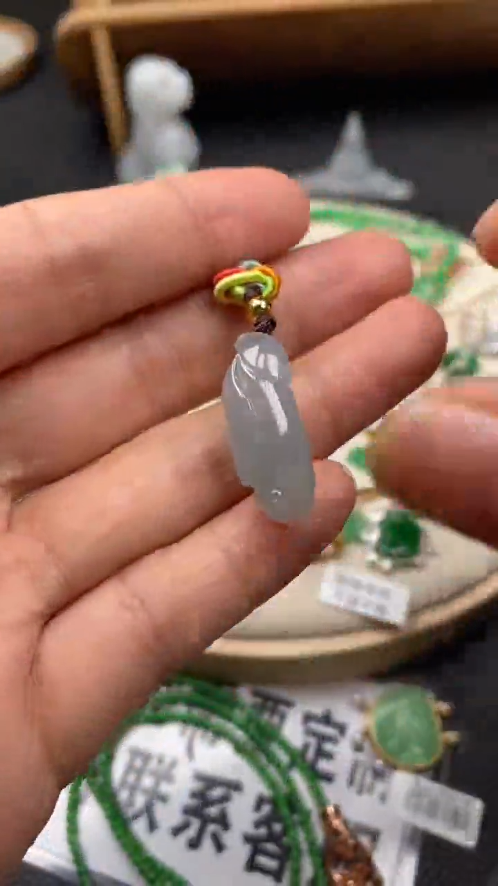 【闪购商品】翡翠颈饰未镶嵌翡翠净货26456