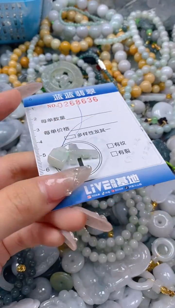 翡翠未镶嵌颈饰闪购0268636