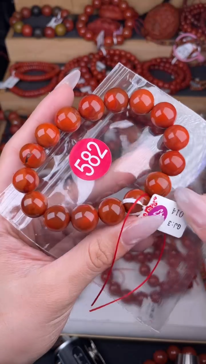 【闪购商品】南红玛瑙珠宝奇石未镶嵌582-12+