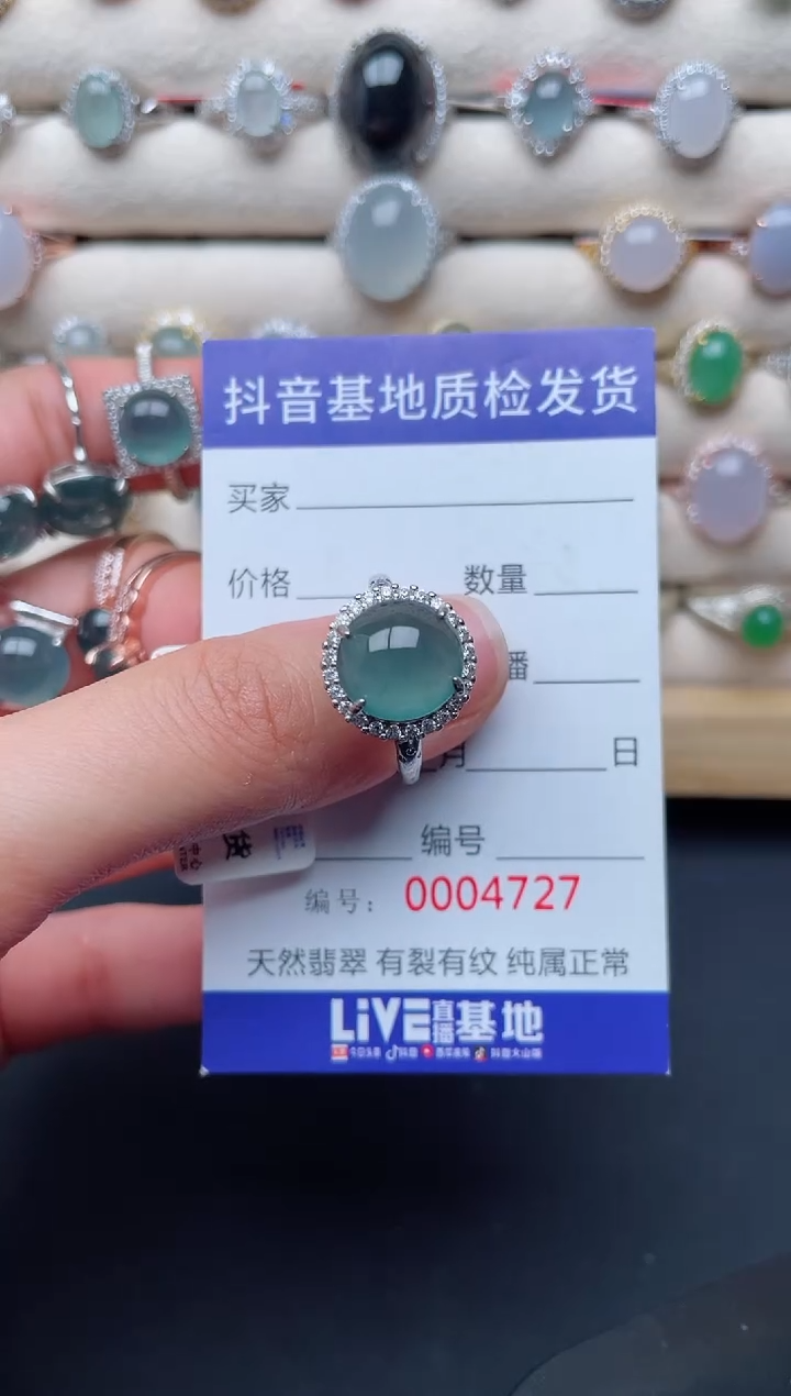 【闪购商品】翡翠戒指银S925镶嵌..........