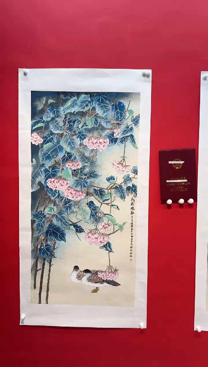 国画画家陆远华纯手绘原作