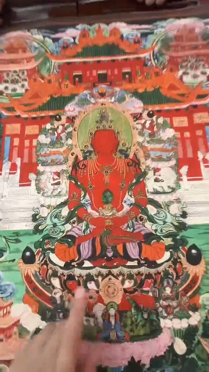 卷轴画唐卡16098