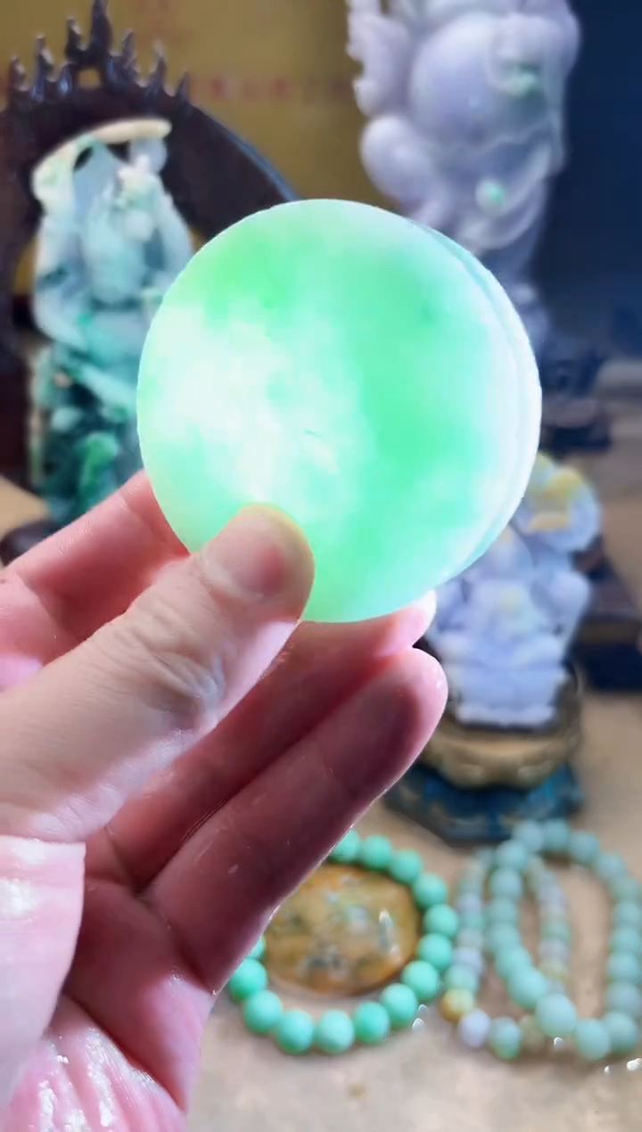 未镶嵌挂件翡翠A货张麦9848