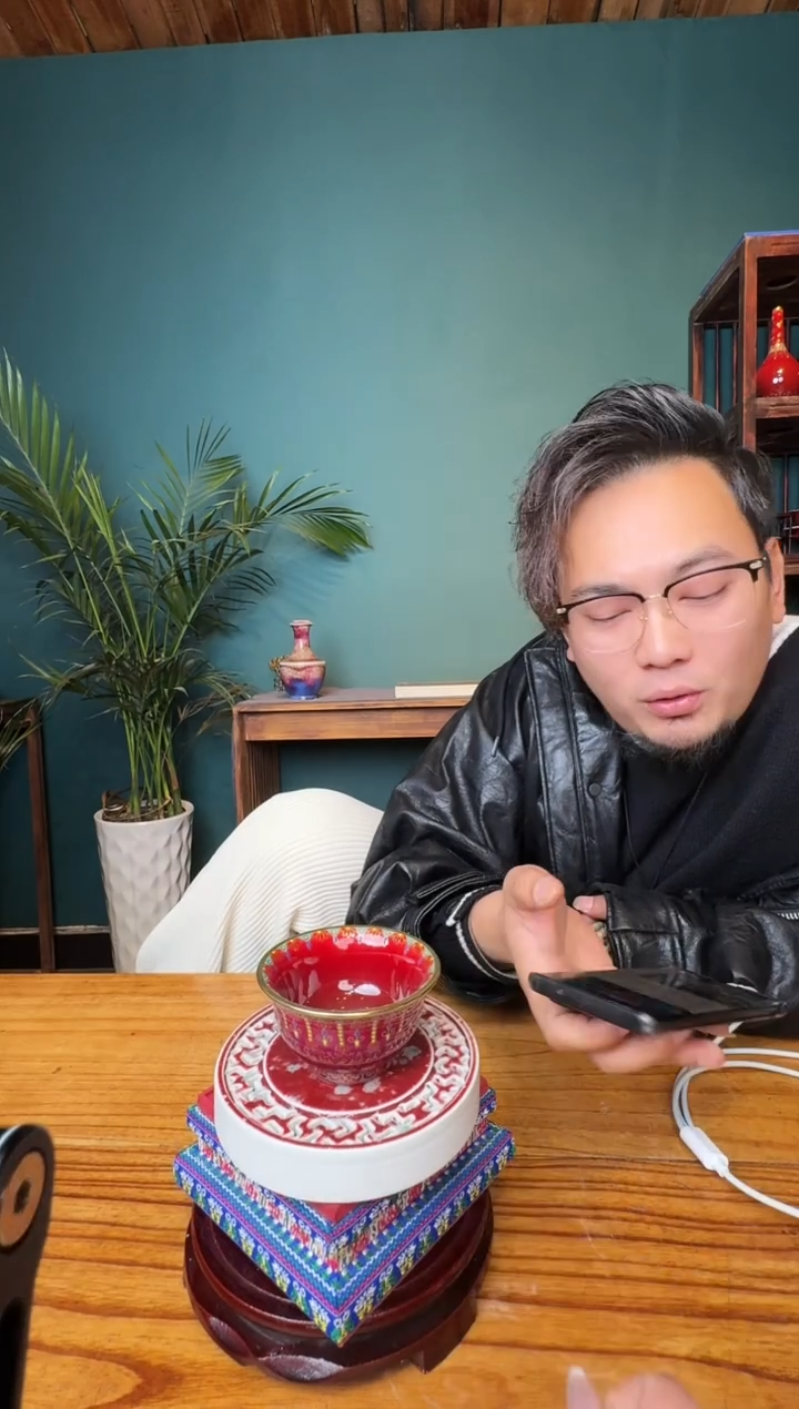 摆件陶程文星-流水39