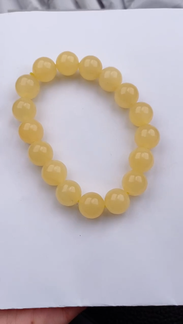 【闪购商品】石英质玉手链未镶嵌666微色差T